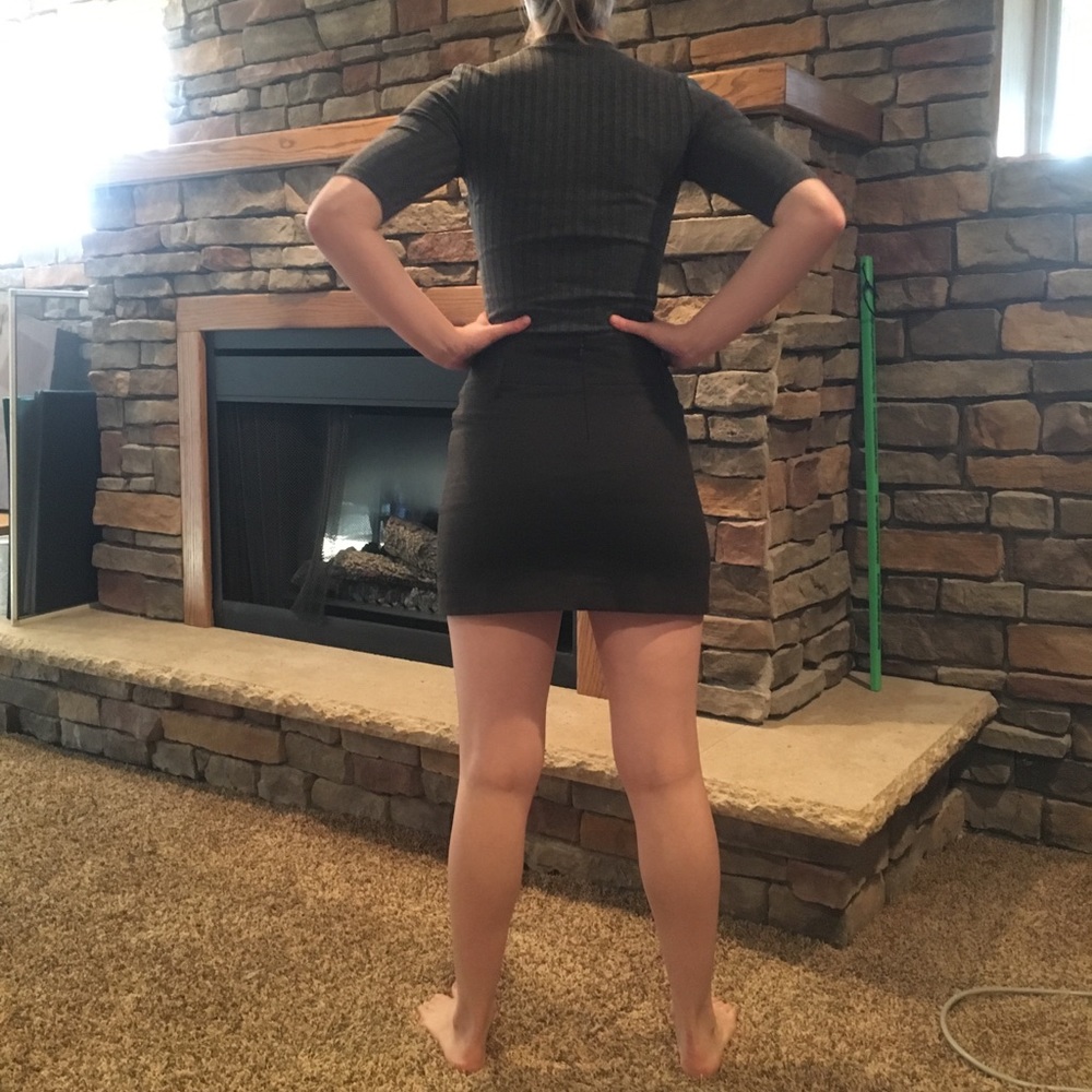 NWOT Gianni Bini Wool Mini Skirt 💄 - Picture 7 of 7
